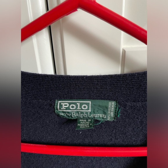 Vintage Ralph Lauren Wool Cardigan - Picture 3 of 6